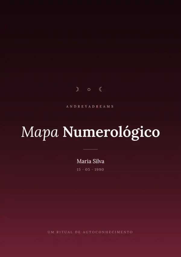 Exemplo de Mapa à Medida (dados fictícios)